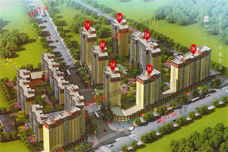 阳光河畔套二双证双气45万2室1厅1卫86㎡